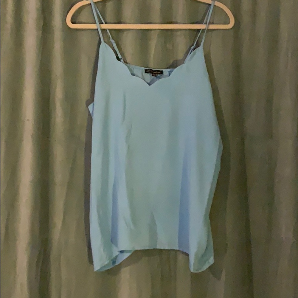 Shinestar sky blue cami XL never worn